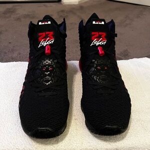 Nike LeBron 17 Infrared. Size 12. New never worn.
